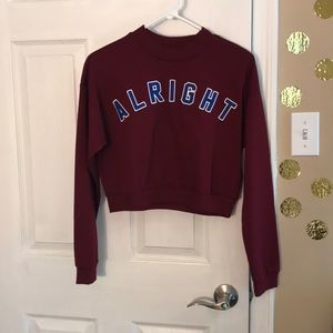 Forever 21 Crop Top Sweater